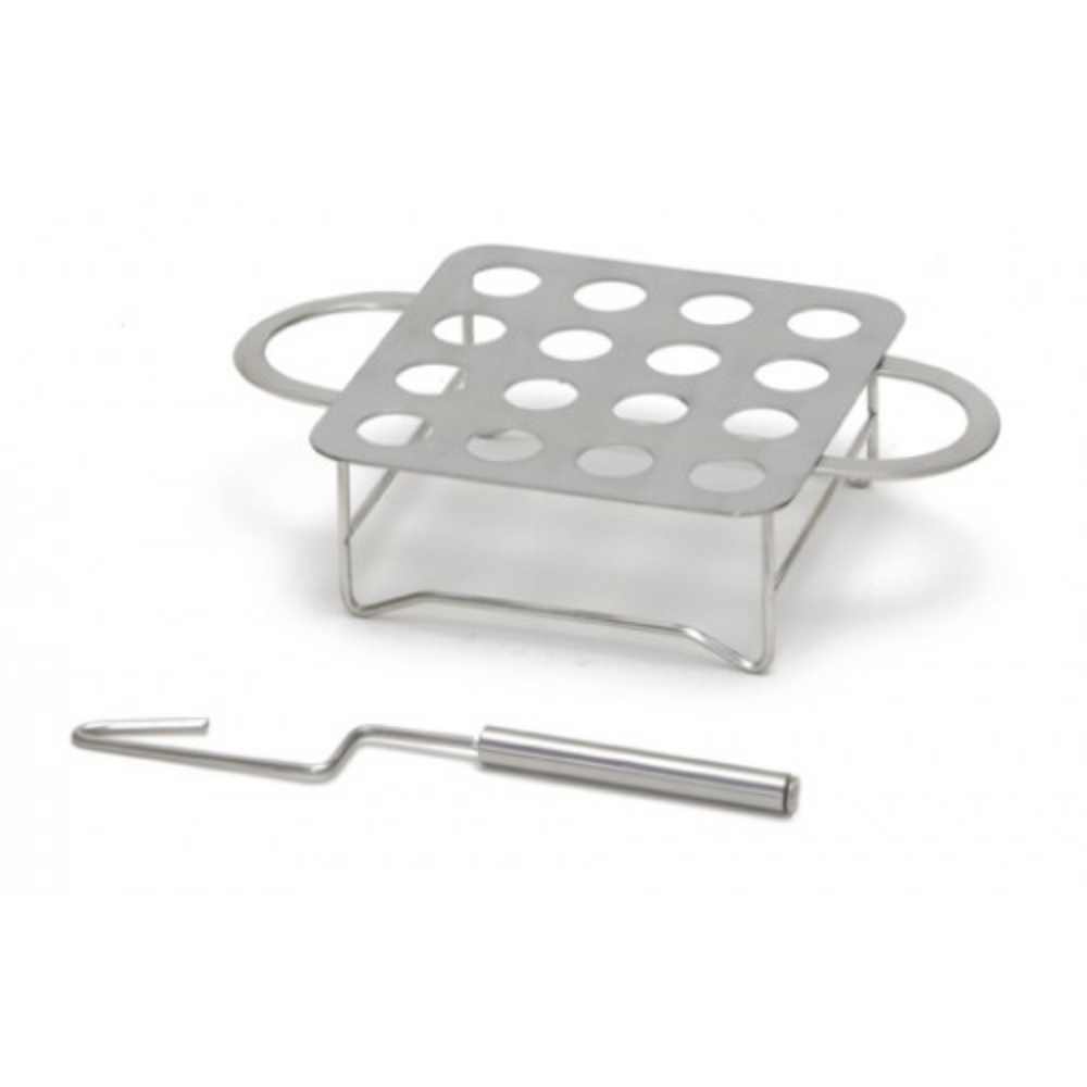 Chili roaster stainless steel rack, grill Smoker stovetop,16 chili, seeder